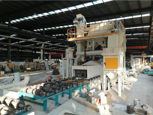 Qualität Große friedliche StahlStrahlen und Derusting auf der Oberfläche der unterschiedlichen Rohrleitung usine
