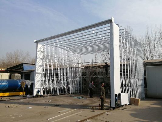 Qualität installationsraum CER-Zertifikat des einziehbaren Farbenstandes bewegliches Sicherungs usine
