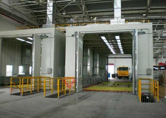 LKW-Sprühfarbe-Stand CER im Standardfarben-Raum