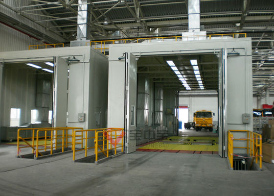 Qualität LKW-Sprühfarbe-Stand CER im Standardfarben-Raum usine