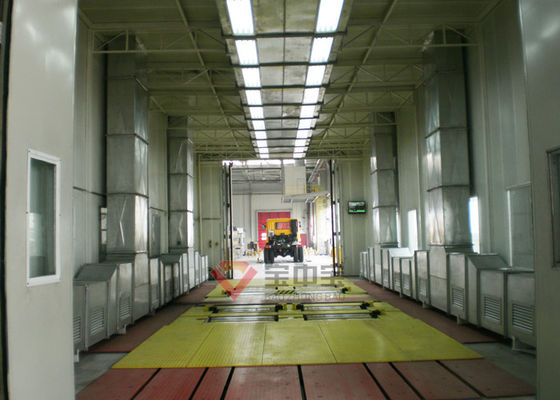 Qualität Spritzkabine für die Busindustrie, kundenspezifischer Lackierraum für LKW usine