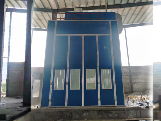 Qualität Bus-Lackierkabine SPS-Touchscreen-Steuerung LKW-Lackierkabine usine