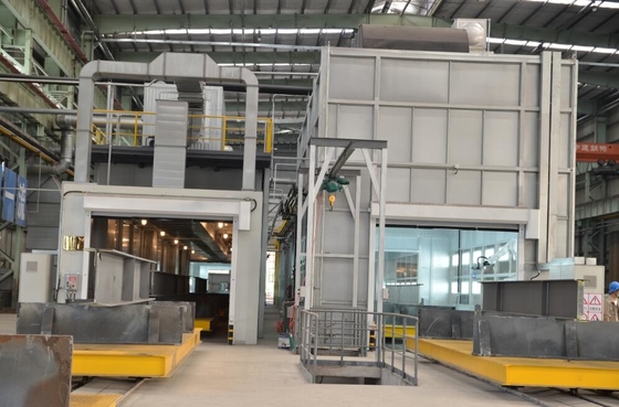 Spritzkabine für die Metallherstellung mit intelligentem Steuerungssystem Backofen