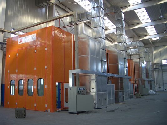Qualität Bus-Malerei-Kammer-Luftströmung voller Downdraft-Spray-Stand für Fahrzeug usine