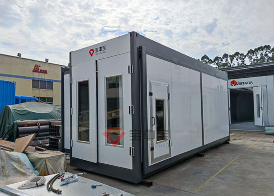 Qualität Protable-Behälter-Spray-Stand-manueller Bewegungs-Seiten-Expansions-Wandgestaltungs-Farben-Raum usine