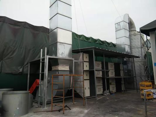 Qualität Katalytisches Verbrennungs-VOC-System für Staub-Abgas-Behandlungs-Projekt usine