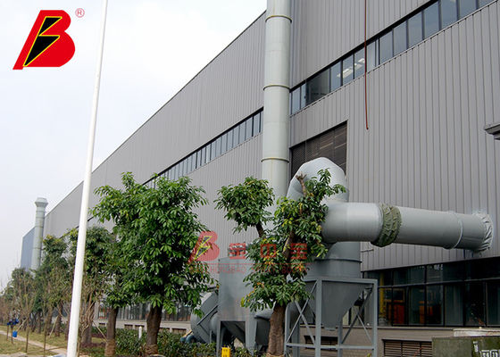 Qualität Spritzlackierverfahren-Fertigungsstraße Metall-Sheld TUV ENV mit Strahlenen-Raum usine