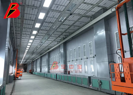 Qualität Langes Spray-Stand-Wind-Blatt 2.5m Min Spray Coating Line usine