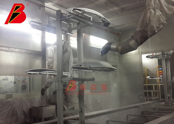 Qualität Selbst- Metall-Hood Paint Room With Robot-System-Malerei-Fertigungsstraße-malende Ausrüstungen usine