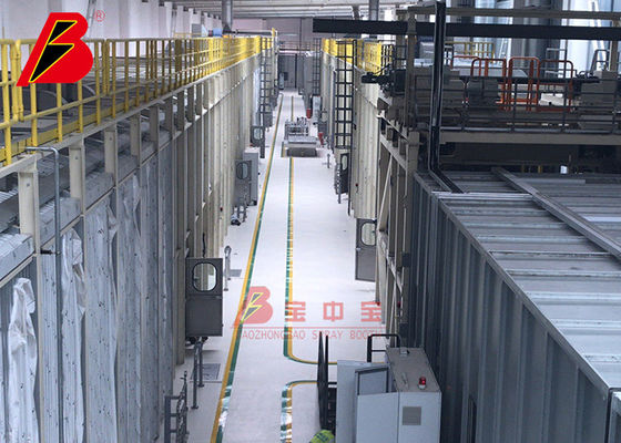 Qualität Stahlkonstruktion Pretreament-Fertigungsstraße Selbst-Customied-Malerei-Fertigungsstraße-Projekt usine