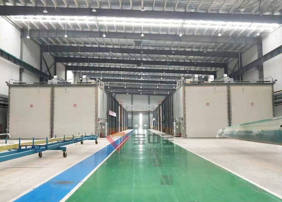 Qualität Malen Sie Trockenraum-große Wind-Blatt-Malerei-backenden Stand mit elektrischer rollender Tür usine