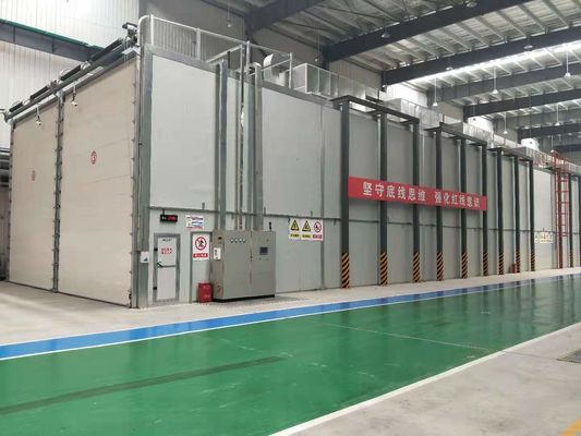 Lieferant TUV-Wind-Blatt-Industrie-Spraystand Industrie-backender Feinen Porzellans