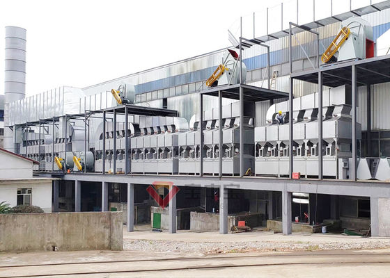 Qualität Abgas Vocs-Behandlungssystem für Industrie-Malereifertigungsstraße usine