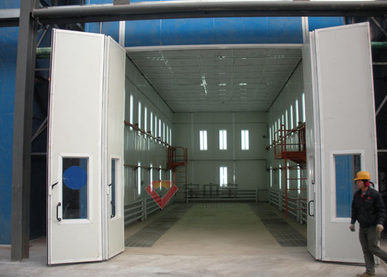 Qualität Lux Bus Spray Booth With-Bullauge-Fan 1000 auf Spitzen-LKW-Farben-Stand usine