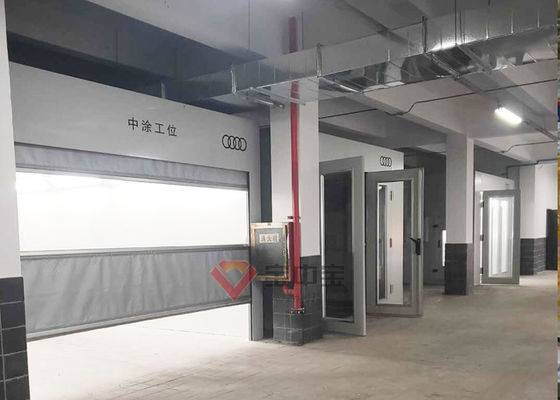Qualität Audi Car Repair Shop Sanding-Stände, die elektrische rollende Vorhangfarbe Vorbereitungs-Station polieren usine