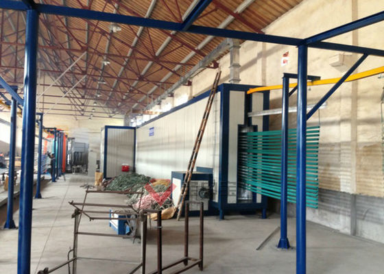 Qualität Aluminiumprofil-Energie-Beschichtungs-Fertigungsstraße-automatischer Farben-System-Raum usine