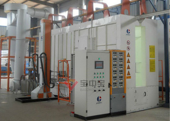 Qualität Große Wirbelwind-Damentoilette-automatische Pulver-Beschichtungs-Linie in Singapur usine
