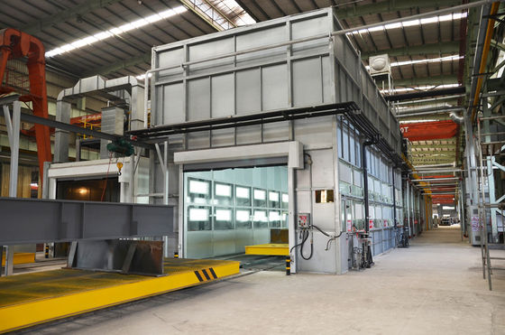 Stahlprofil-Farben-Linie Metallherstellungs-Farben-Stand-Spritzlackierverfahren-Fertigungsstraße