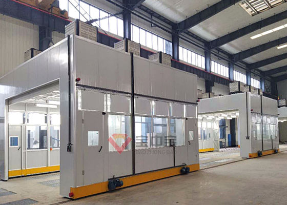 Qualität Tragbarer Spray-Stand mit Schienen-ganze Raum-Bewegungs-malendem Raum usine
