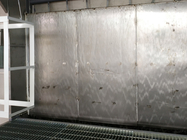 Stahlsubstrat manueller Bzb-Wasser-Vorhang-Spray-Stand