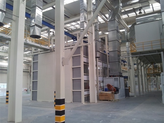 Industrie-Produktions-automatischer flüssiger Farben-Stand